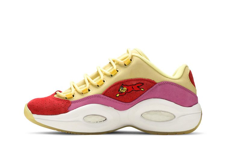 Кроссовки Reebok BBC Ice Cream x Question Low 'Yellow Red'