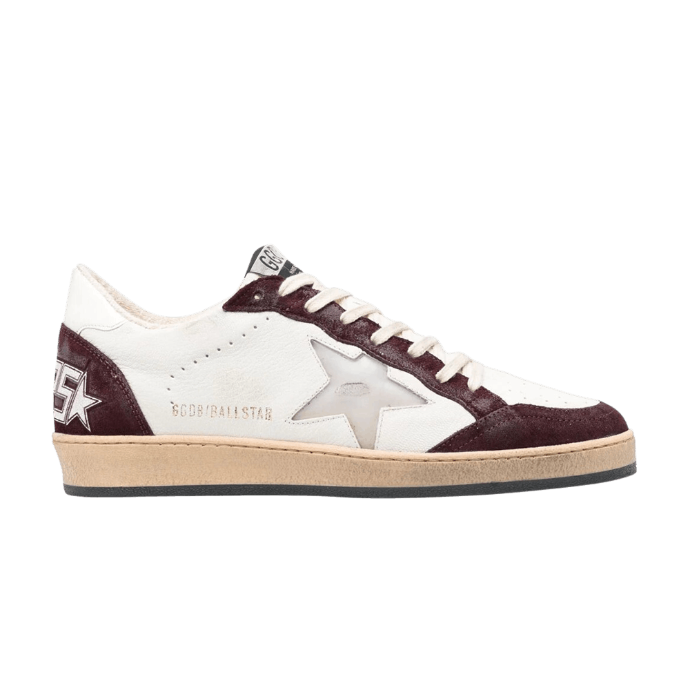 Кроссовки Golden Goose Ball Star 'Red Wine'