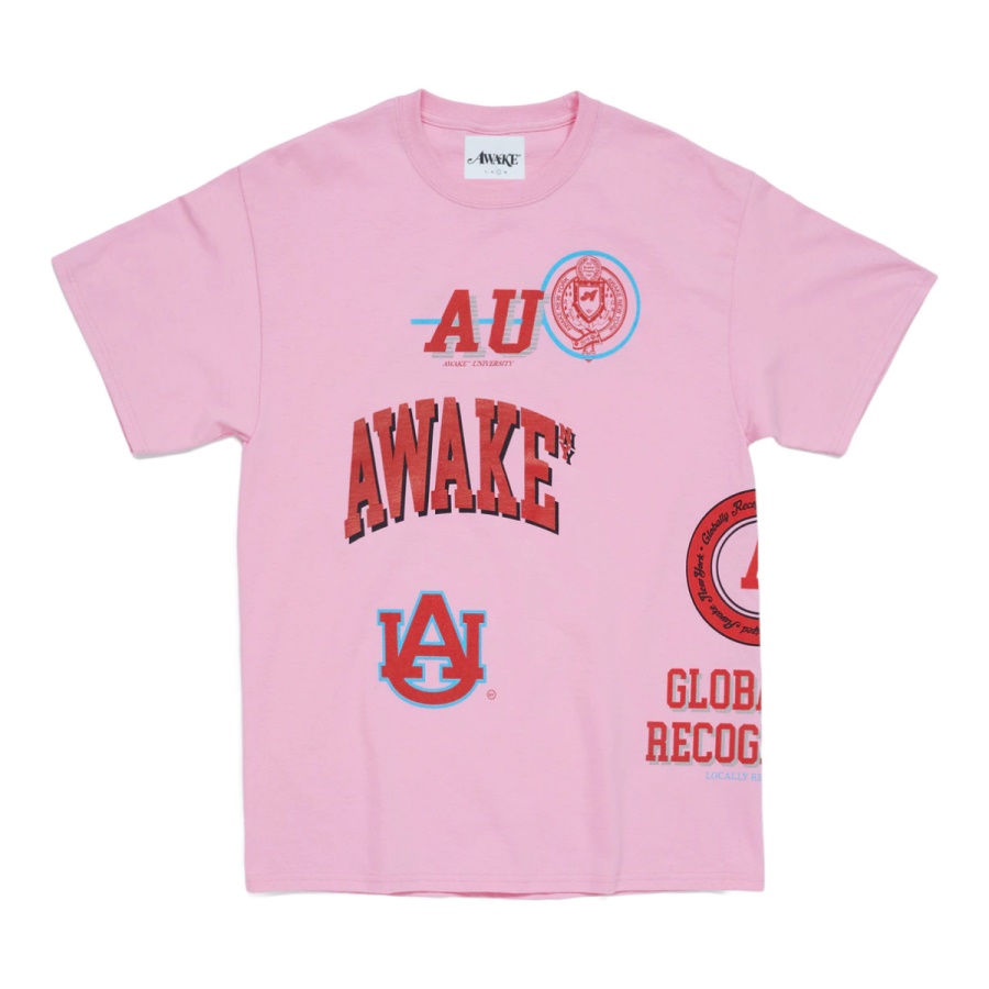 Футболка Awake University Tee Pink