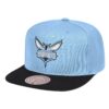 Mitchell-Ness-University-Away-2-Tone-Snapback-Charlotte-Hornets-Hat-100x100