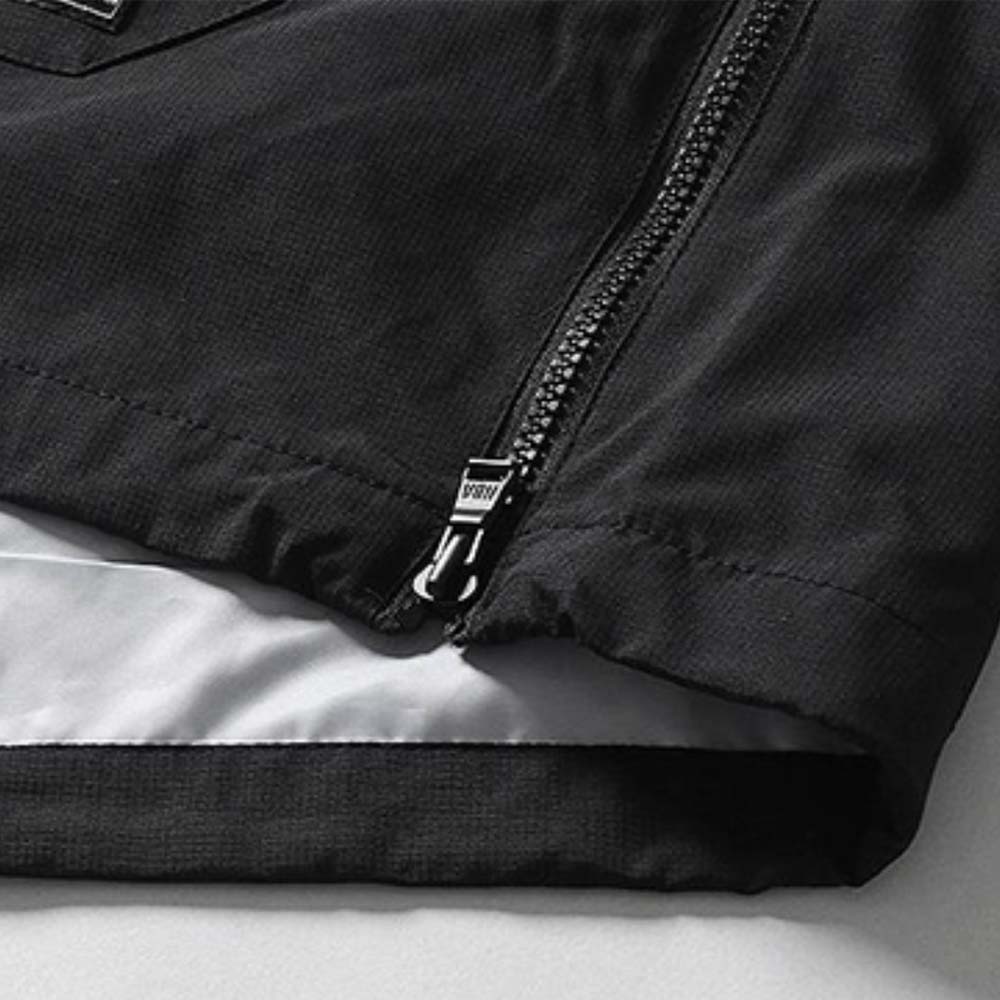 Анорак 2020 Toronto Raptors Black White Anorak Mens