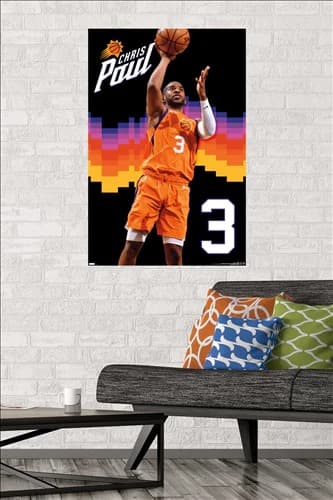 Настенный постер Trends Chris Paul Phoenix Suns NBA Wall Poster