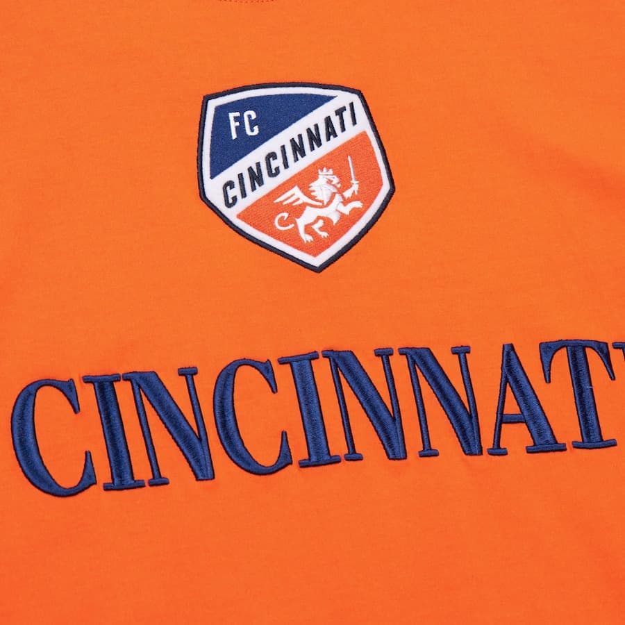 Футболка Mitchell & Ness Orange FC Cincinnati Team OG 3.0 T-Shirt