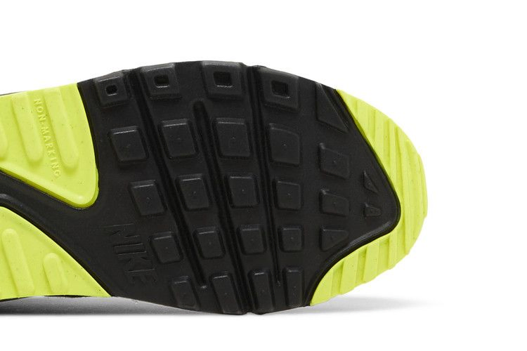 Кроссовки Nike Air Max 90 Leather GS 'Medium Olive Volt'