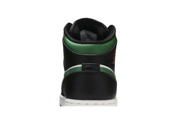 Krossovki-Air-Jordan-1-Mid-GS-Black-Pine-Green-6