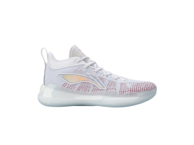Кроссовки Li-Ning Yushuai 13 White Cinnabar Red