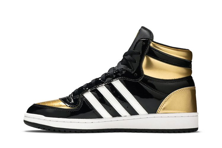 Кроссовки adidas Top Ten RB 'Black Gold Patent'