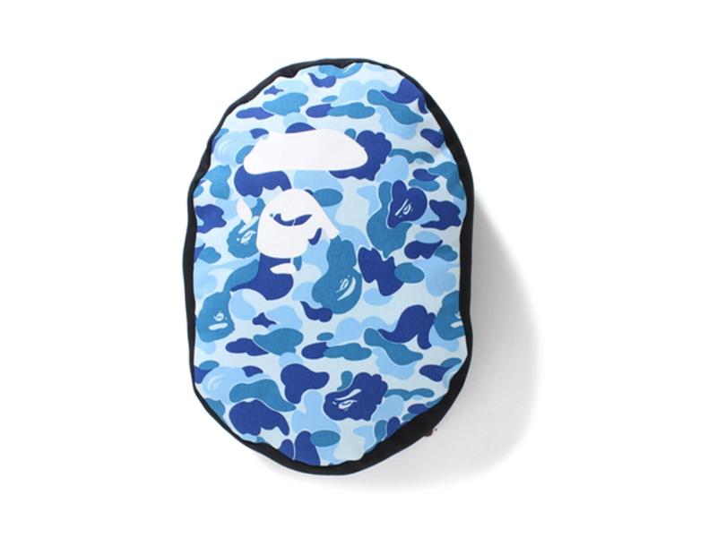 Подушка BAPE ABC Ape Head Cushion Blue