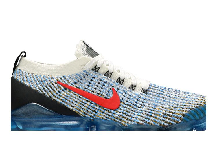 Кроссовки Nike Air VaporMax Flyknit 3 'Photo Blue Gold'