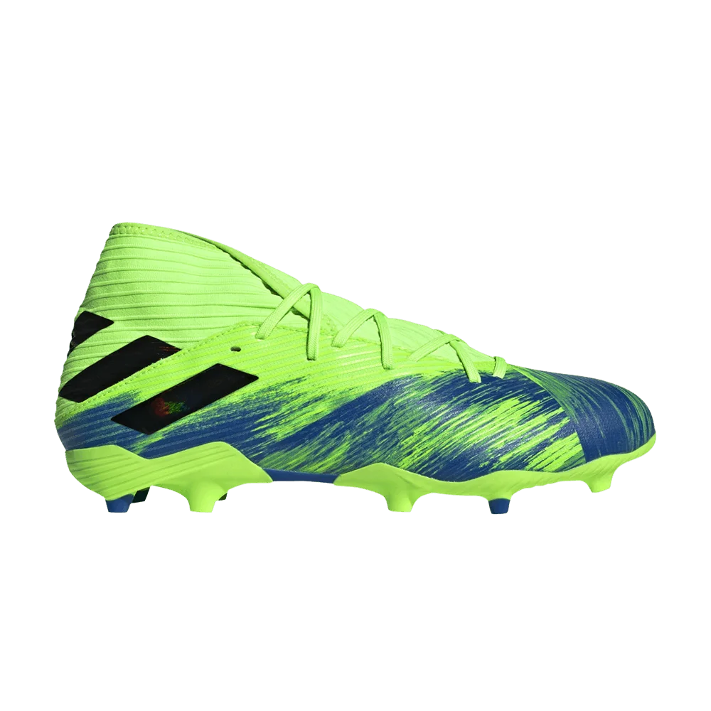 Krossovki-adidas-Nemeziz-19.3-FG-Signal-Green-Royal-Blue