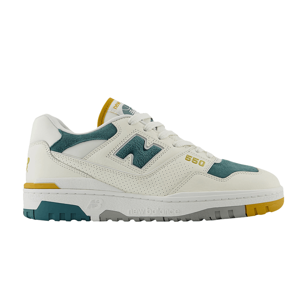Кроссовки New Balance 550 'Suede Toe Pack - Green Mustard'