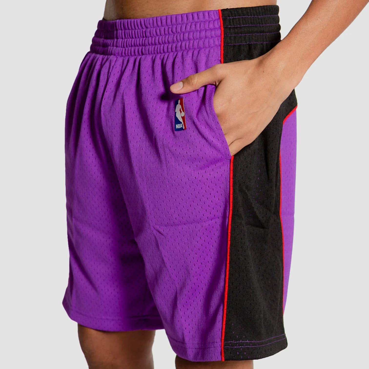 Mitchell-Ness-Toronto-Raptors-1999-00-Hardwood-Classics-Throwback-Swingman-NBA-Shorts-2