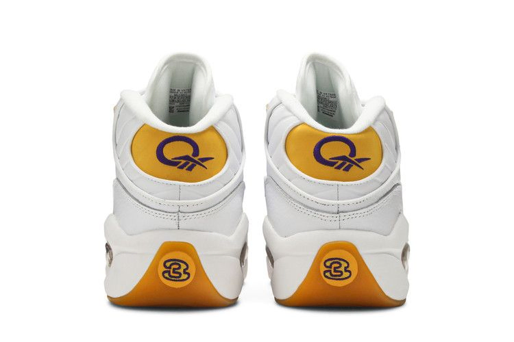 Кроссовки Reebok Question Mid 'Yellow Toe'