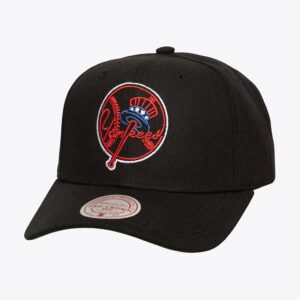Mitchell-Ness-Black-New-York-Yankees-Neon-Logo-Pro-Crown-Snapback-Hat-300x300