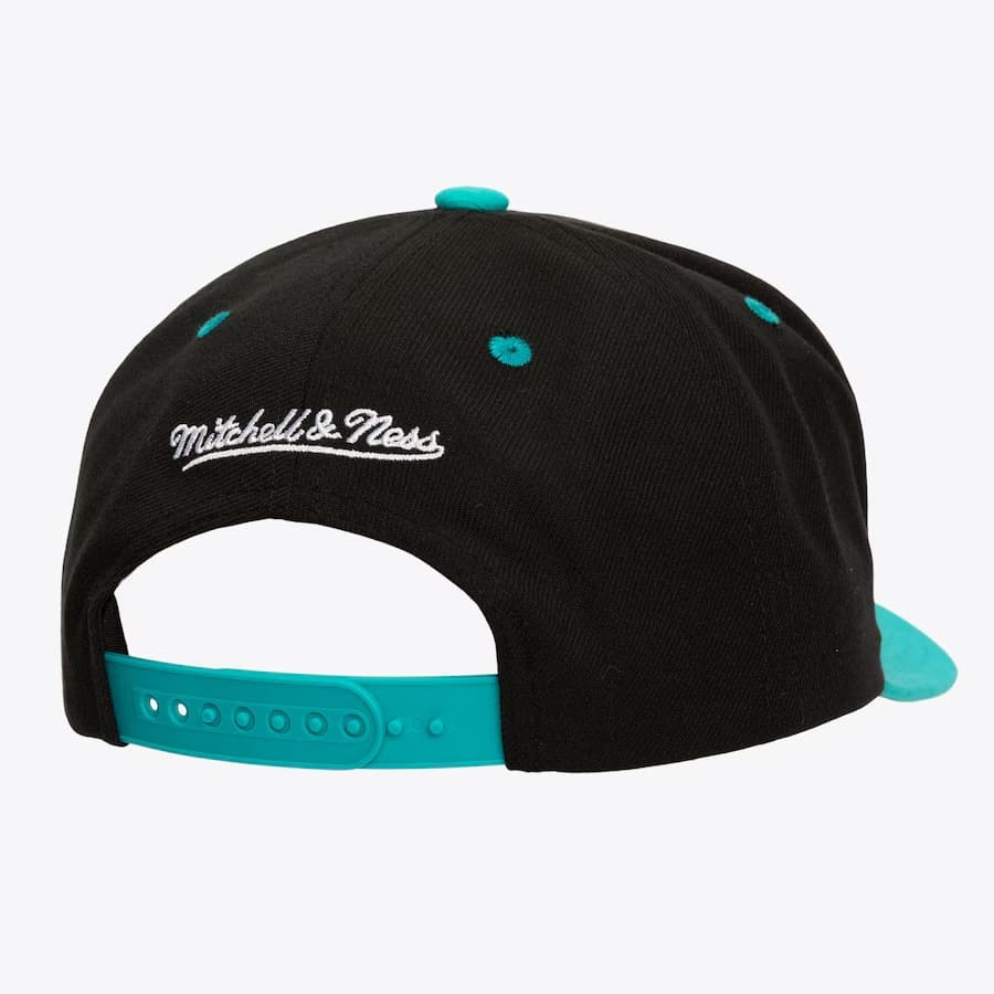 Бейсболка Mitchell & Ness Black Florida Marlins Cooperstown Collection Wavy Pro Crown Snapback Hat