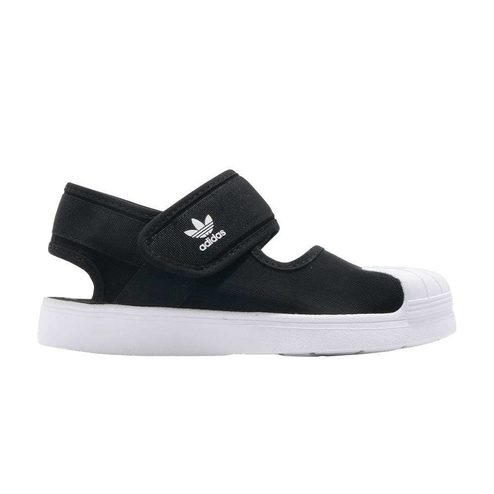 Кроссовки Adidas Superstar 360 Sandals J 'Black White'