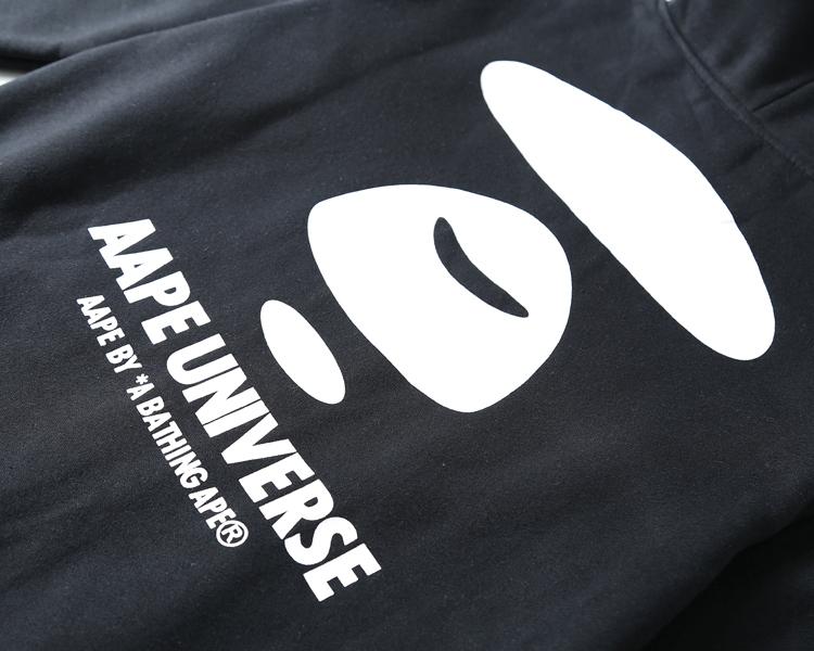 Худи AAPE x Mickey Mouse Black