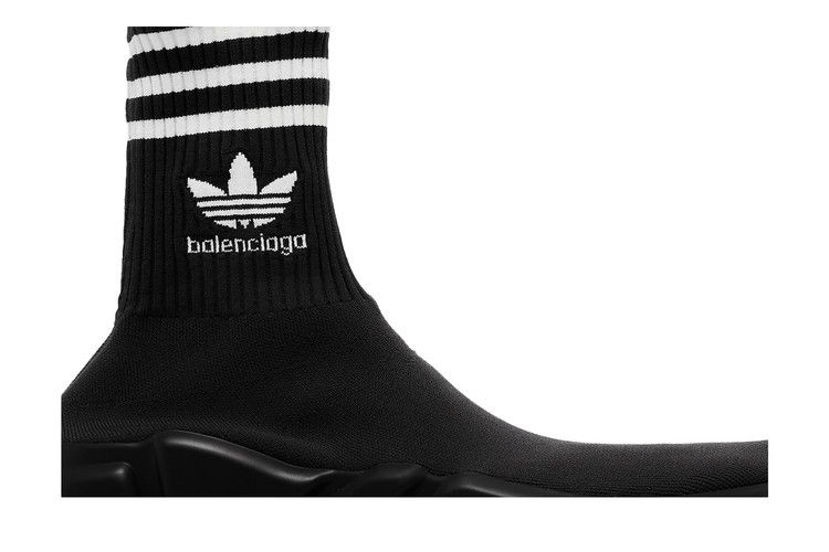 Кроссовки Adidas x Balenciaga Speed Sneaker 'Black'