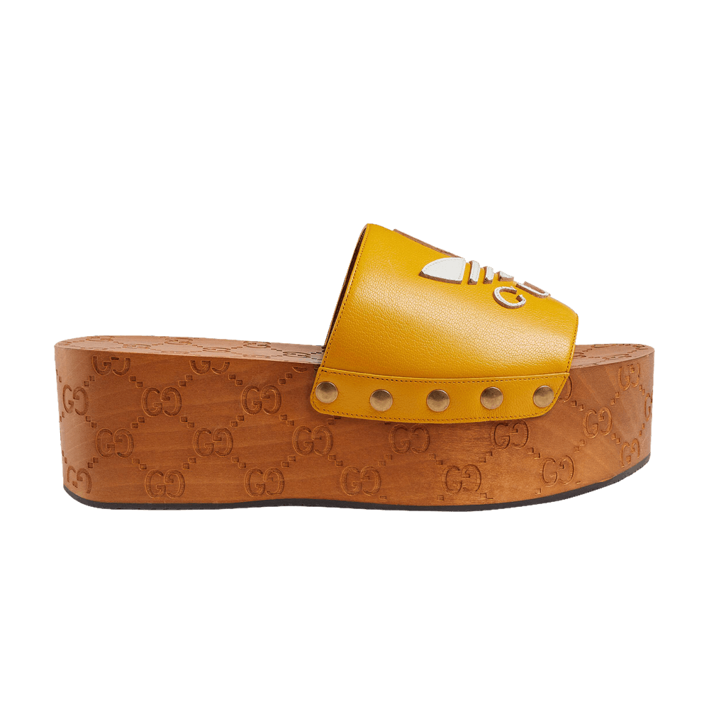 Сабо Adidas x Gucci Wmns GG Clog 'Yellow'