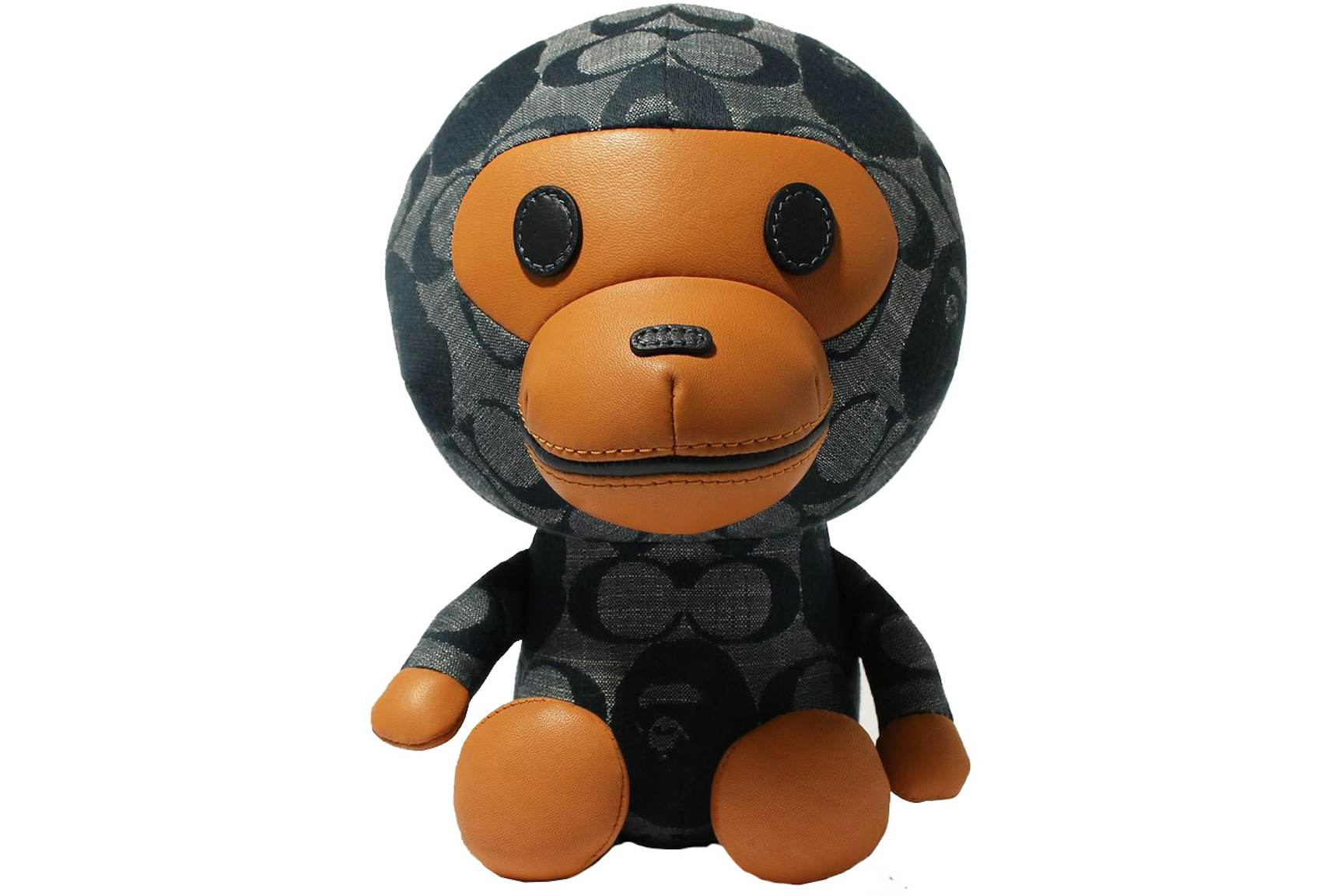 BAPE-x-Coach-Baby-Milo-Plush-Doll-Navy