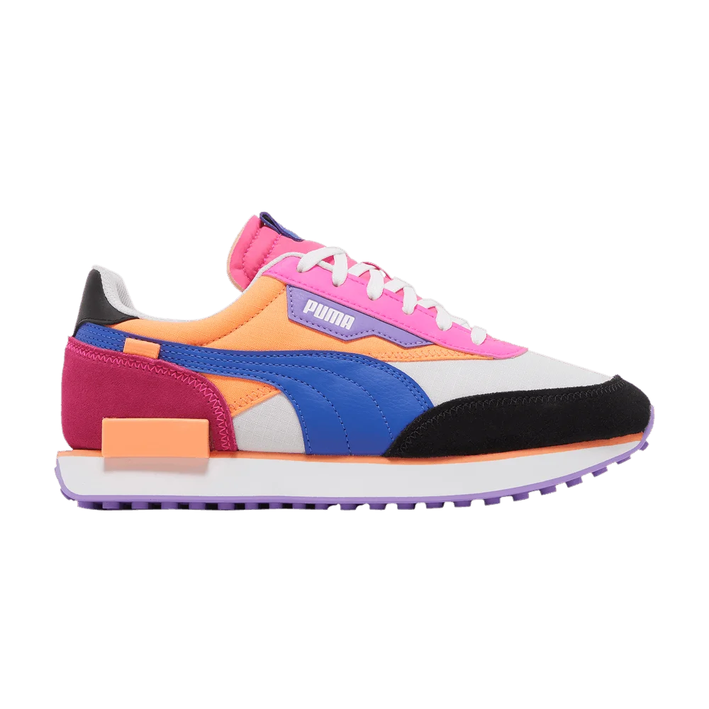 Krossovki-Puma-Wmns-Future-Rider-Play-On-White-Multi