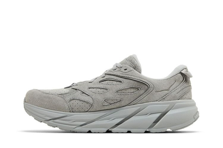 Кроссовки HOKA Clifton L Suede 'Limestone'