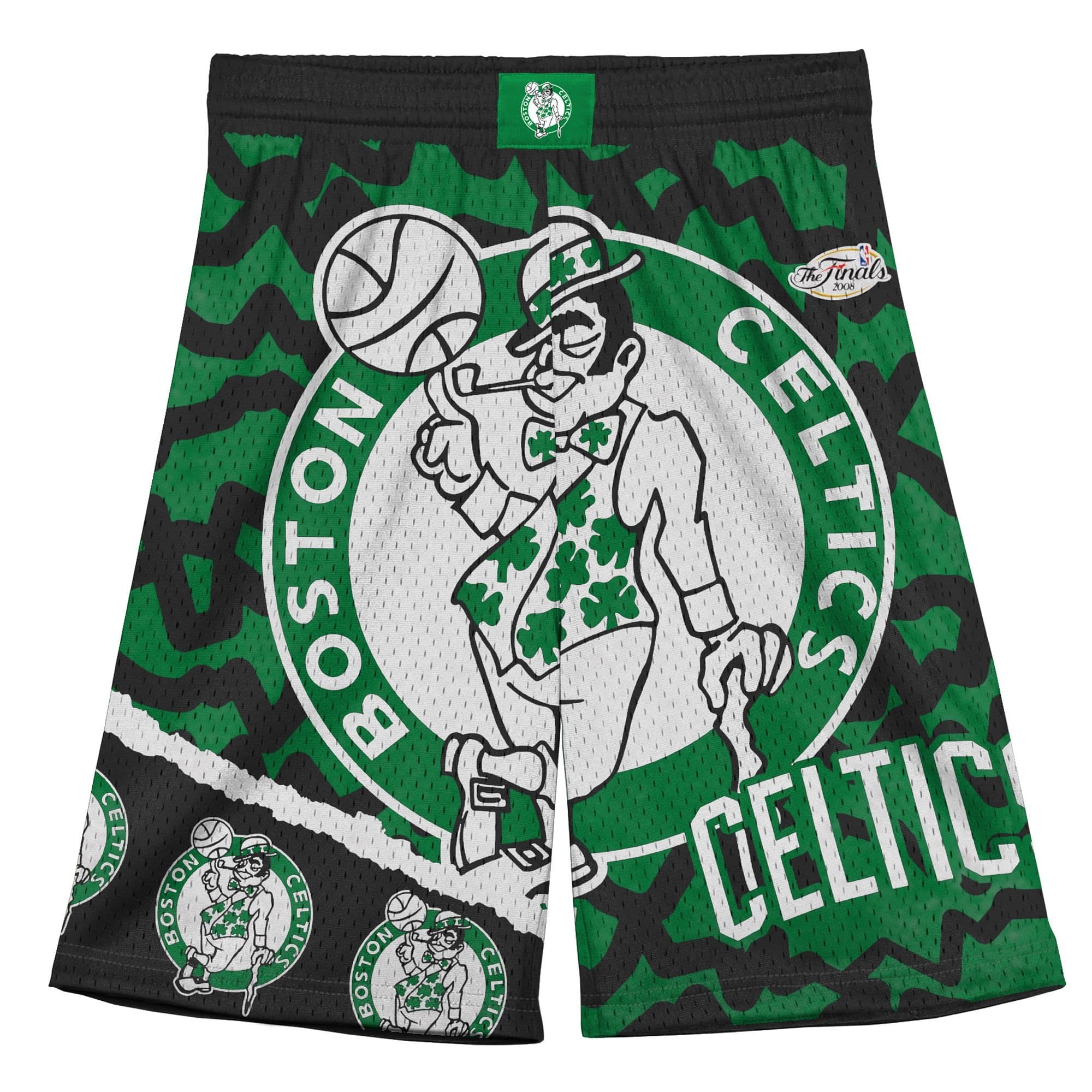Спортивные шорты Mitchell & Ness Big Face Jumbotron Mesh Boston Celtics Shorts