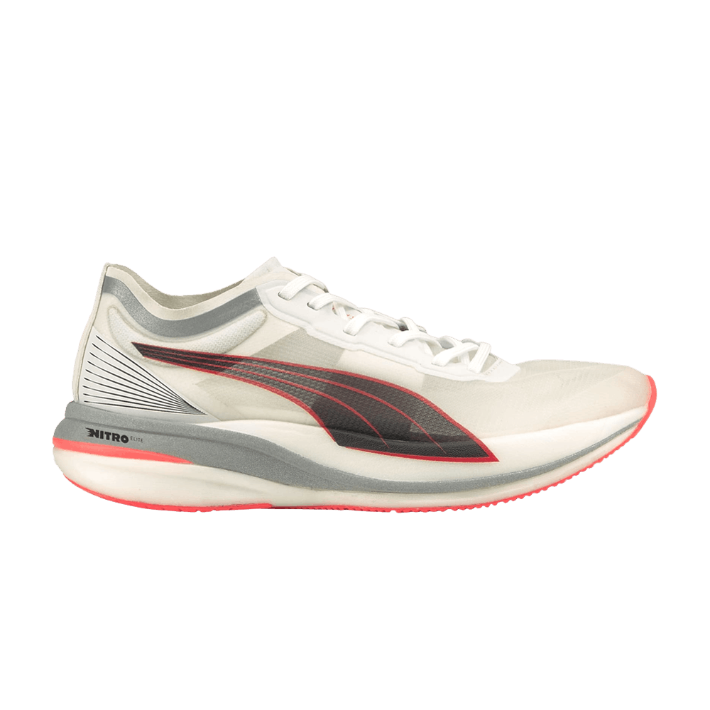 Кроссовки Puma Wmns Deviate Nitro Elite 'White Lava Blast'
