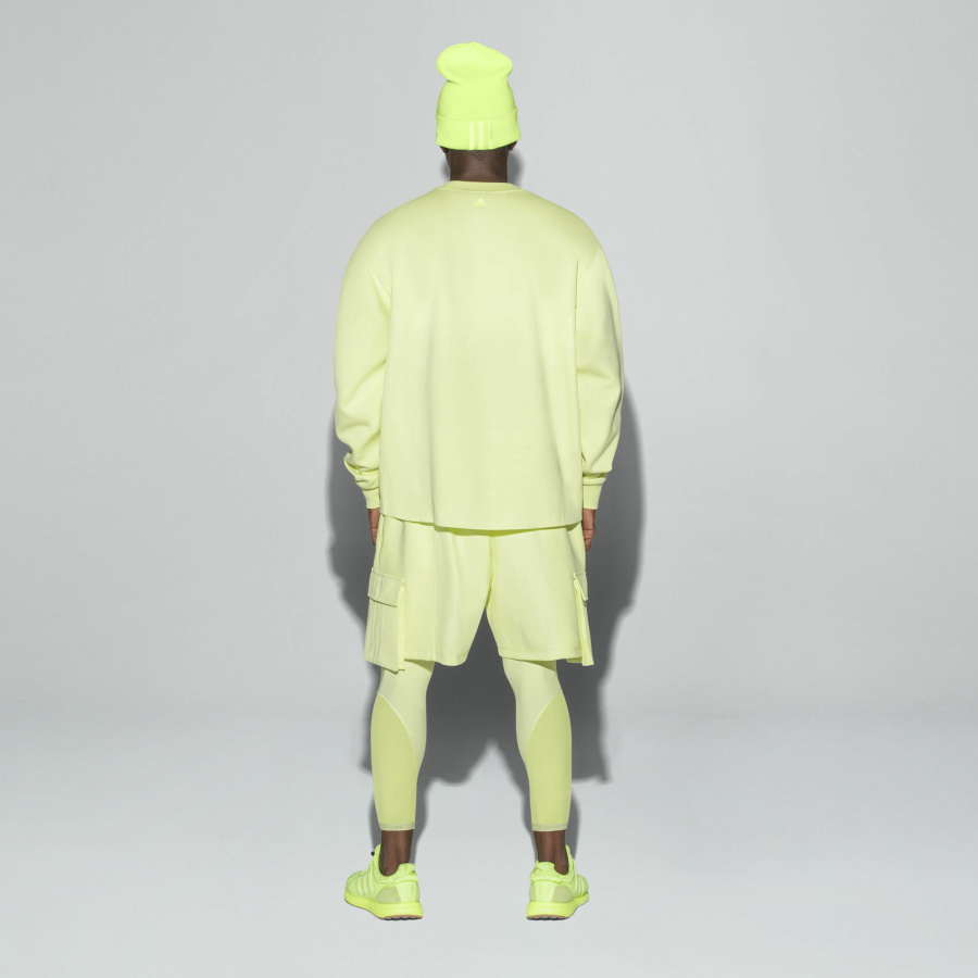 Свитшот adidas Ivy Park Long Sleeve Crewneck Sweatshirt (Gender Neutral) Yellow Tint