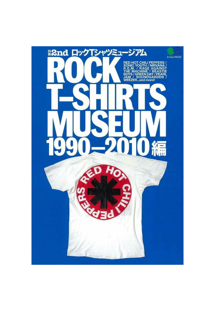 Книга 2ND Rock T-Shirts Museum 1990-2010