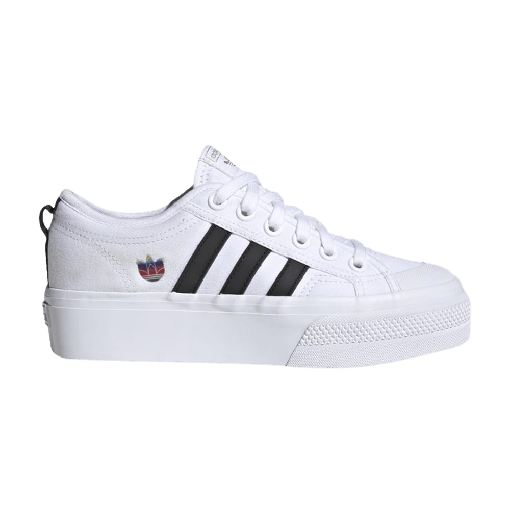 Adidas Wmns Nizza Platform 'Colorful Trefoil'