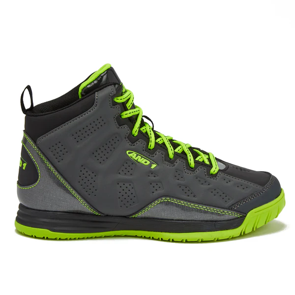 Кроссовки AND1 Kid's Show Out Dark Grey/Black/Light Green