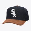 Mitchell-Ness-Denim-Brown-Chicago-White-Sox-Corduroy-Cooperstown-Collection-D-Stressed-Pro-Snapback-Hat-100x100