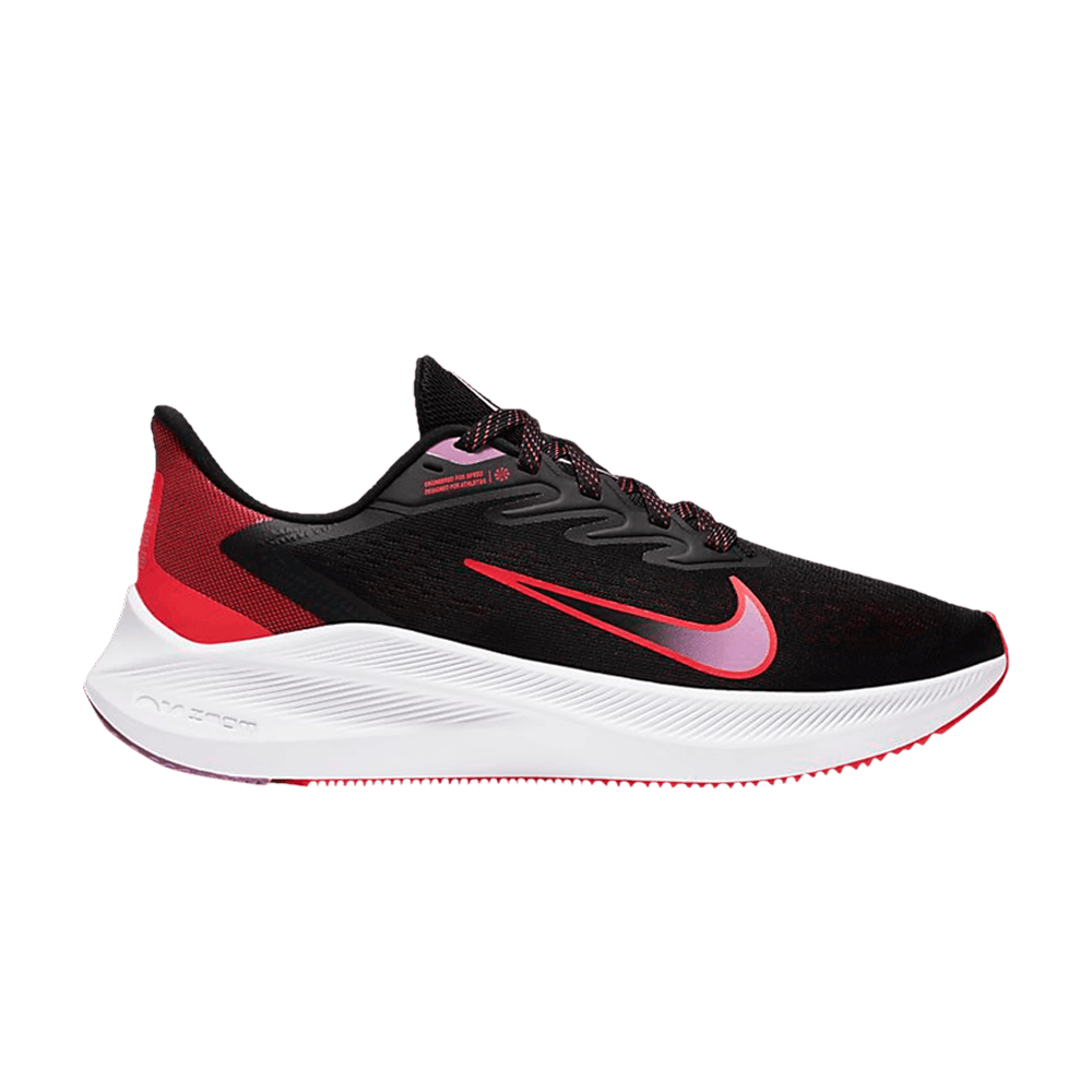 Кроссовки Nike Wmns Air Zoom Winflo 7 'Black Flash Crimson'