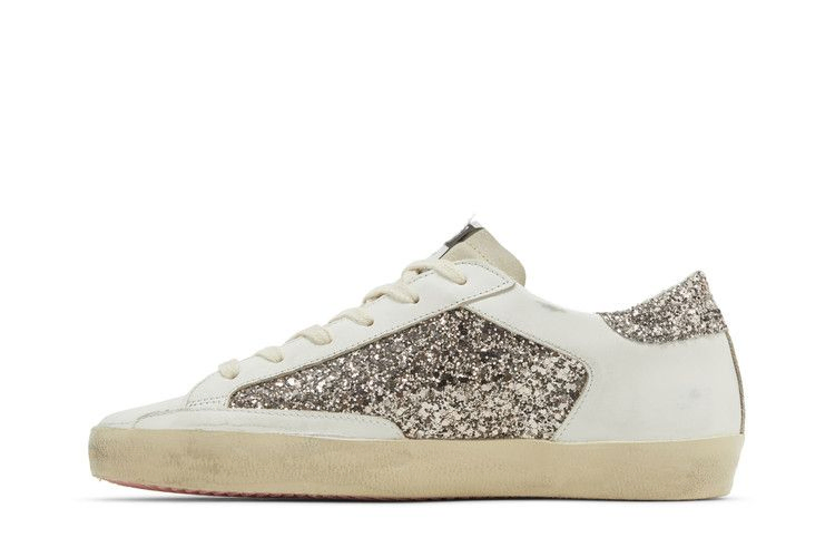 Кроссовки Golden Goose Wmns Superstar 'Glitter - White Seedpearl'