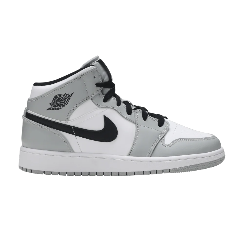 Krossovki-Air-Jordan-1-Mid-GS-Light-Smoke-Grey