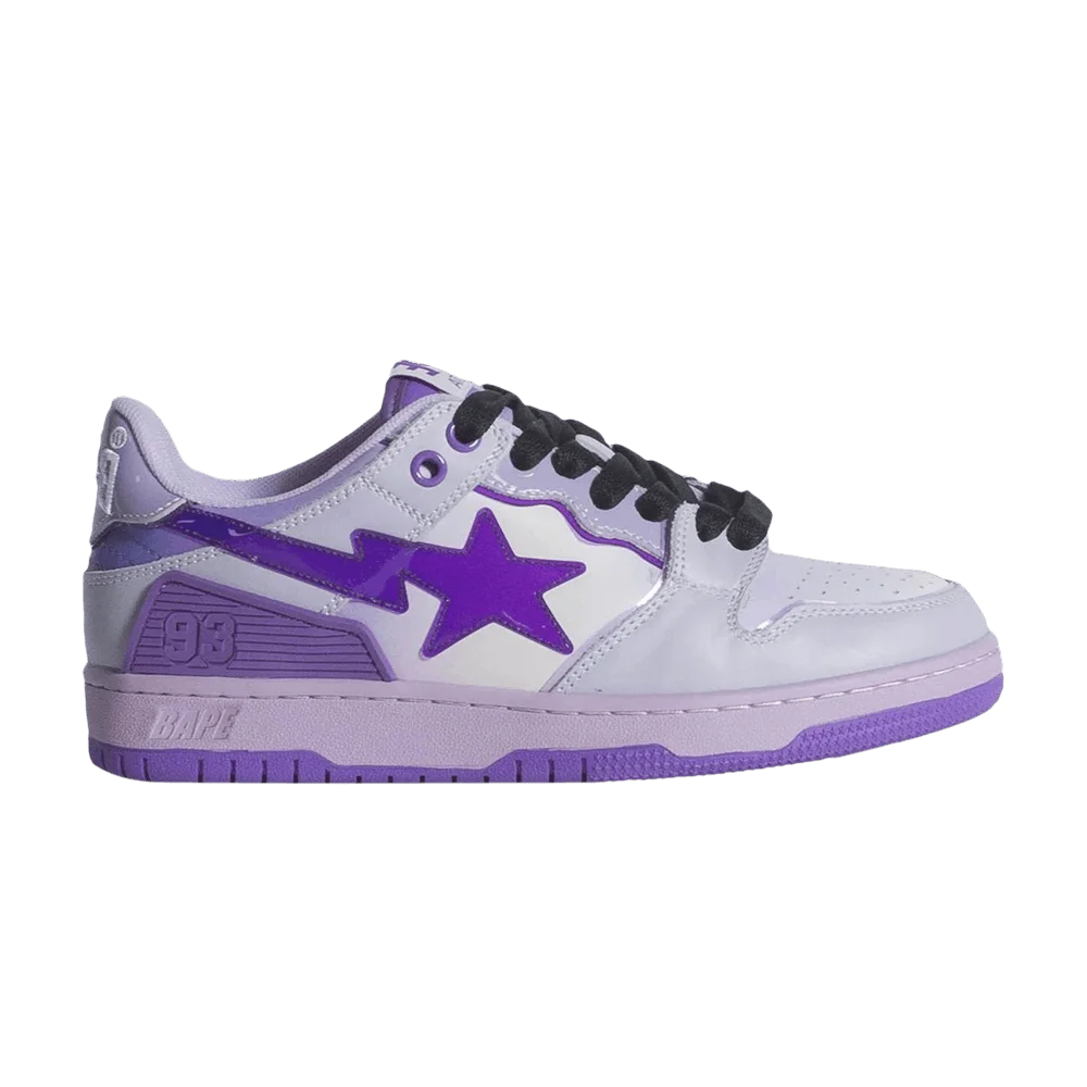 Кроссовки BAPE Wmns Sk8 Sta #1 L 'Purple'