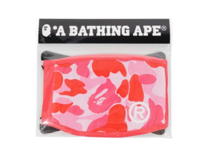 Маска BAPE ABC Camo Mask Pink