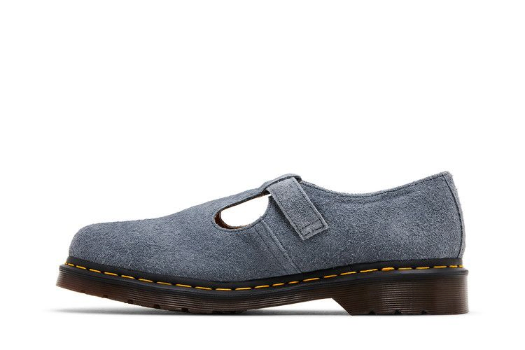Кроссовки Dr. Martens T-Bar Suede Mary Jane 'Washed Denim'