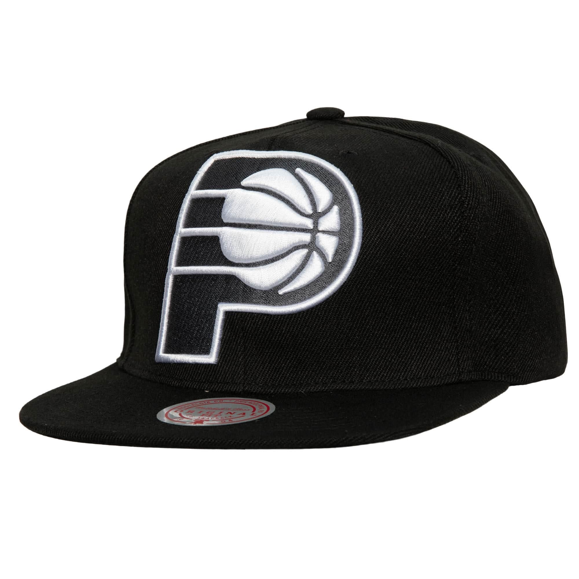 Бейсболка Mitchell & Ness XL BWG Snapback Indiana Pacers Hat
