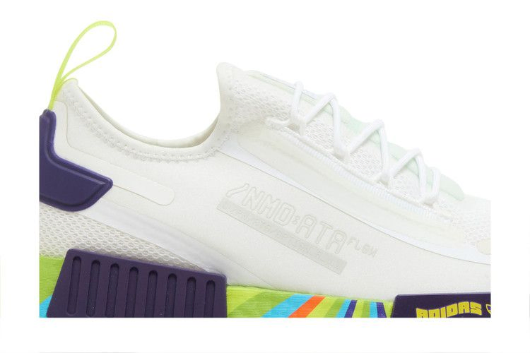 Кроссовки NASA x adidas NMD_R1 Spectoo 'White Multi-Color'