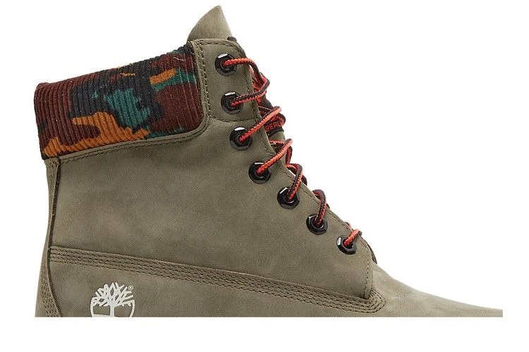 Timberland 6 Inch Heritage Warm Lined Boot 'Dark Green Camo'