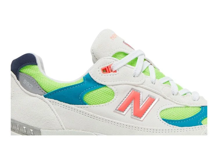 Кроссовки New Balance 992 Made in USA 'White Neon'