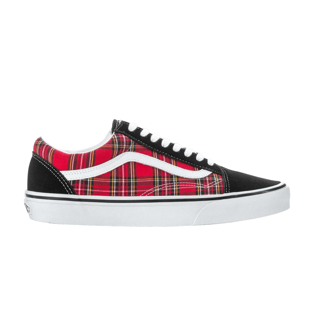Vans Old Skool 'Plaid - Red'