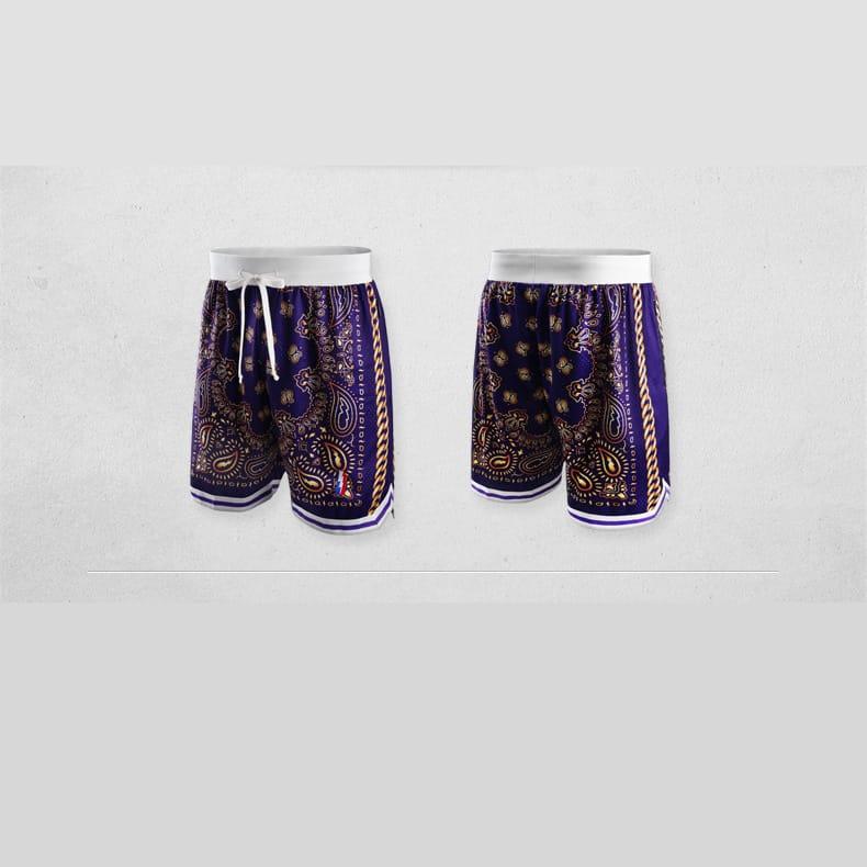 Спортивные шорты Ehot Paisley Cut Purple Shorts