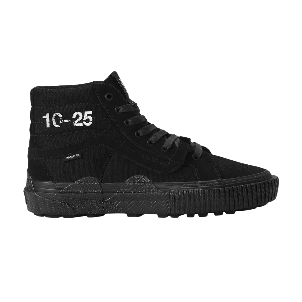 OAMC x WTAPS x Vans Sk8 Hi GL Lug 'Black'