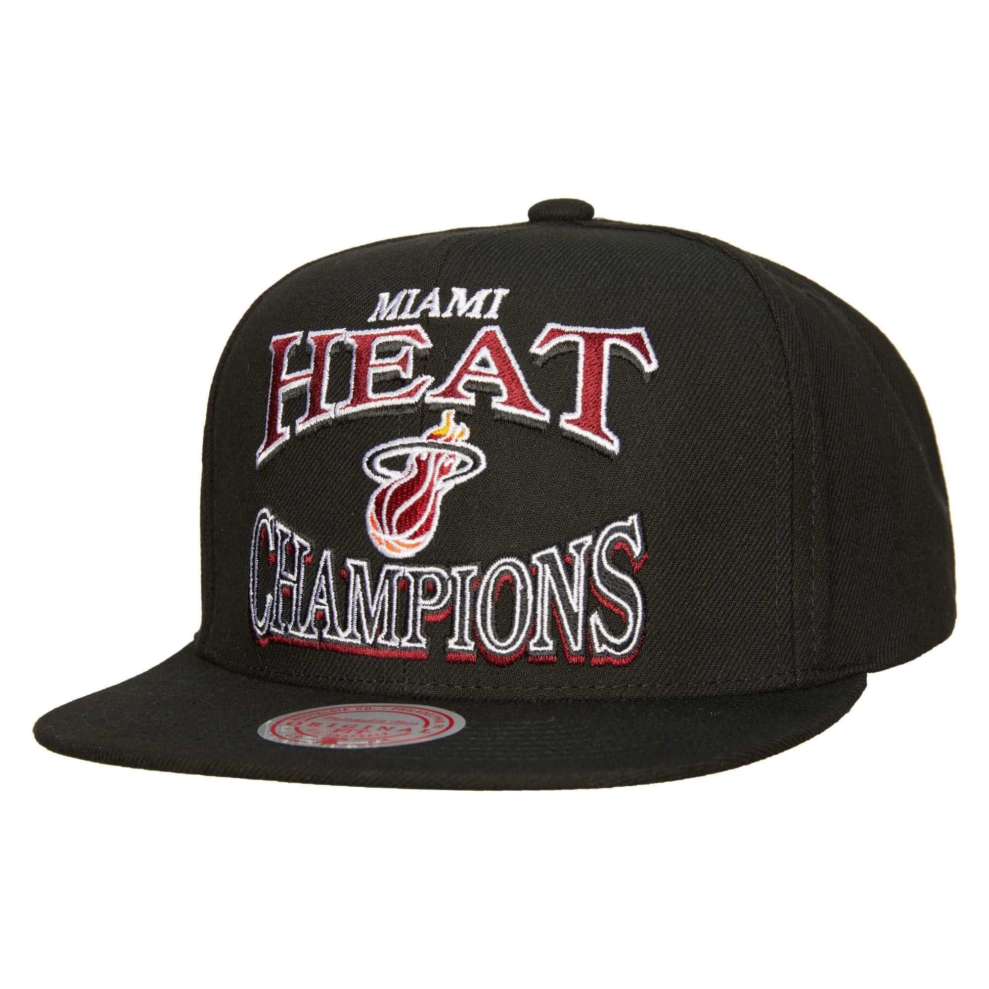 Бейсболка Mitchell & Ness Champions Era Snapback HWC Miami Heat Hat