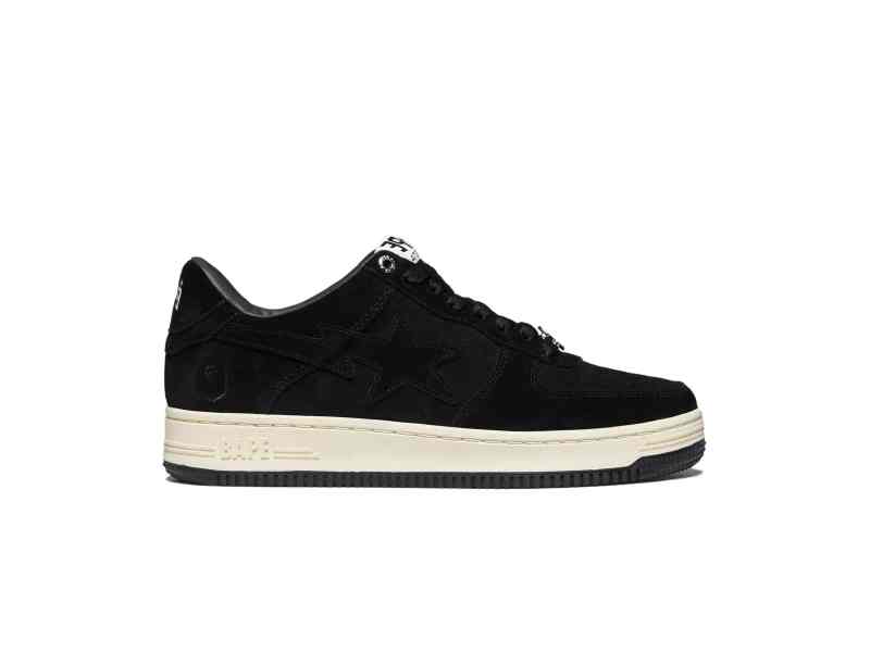 A-Bathing-Ape-Bape-Sta-Black-Suede