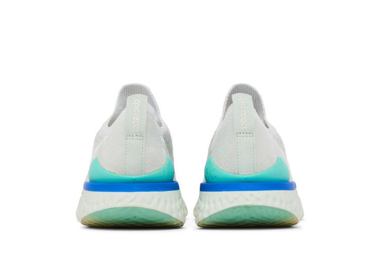 Кроссовки Nike Wmns Epic React Flyknit 2 'White Light Aqua'