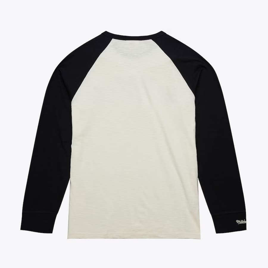 Лонгслив Mitchell & Ness Cream Los Angeles Kings Legendary Slub Raglan Long Sleeve T-Shirt